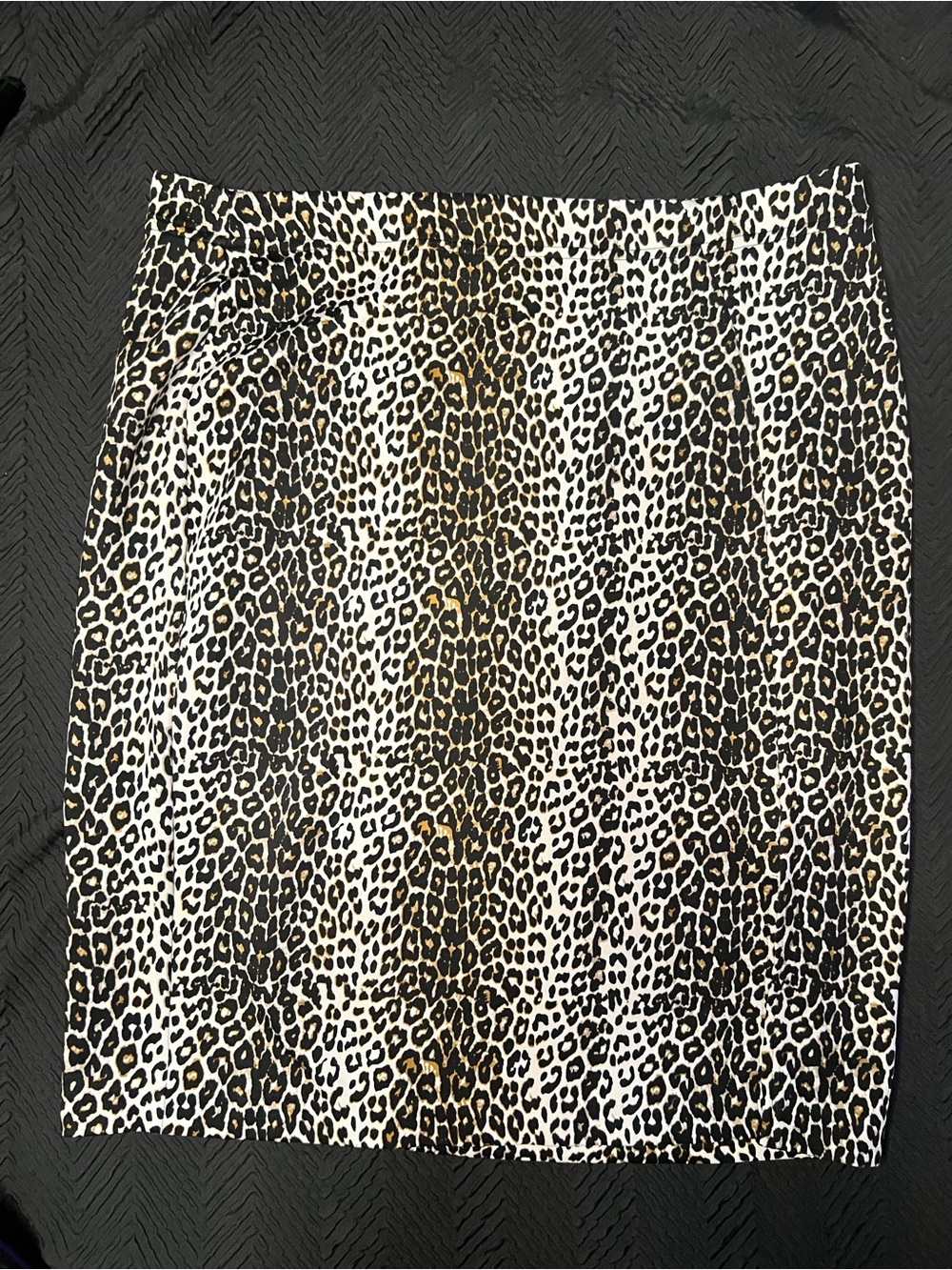 Ashley Stewart Leopard Print Pencil Skirt – Size 16